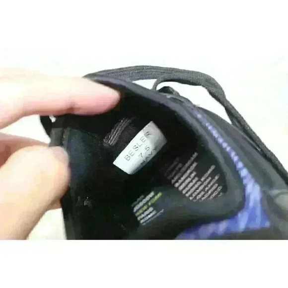 Steve Madden Besler Navy Men's Lace Up, Slip On Lightweight Tennis Shoe Size 7.5 - Picture 9 of 12